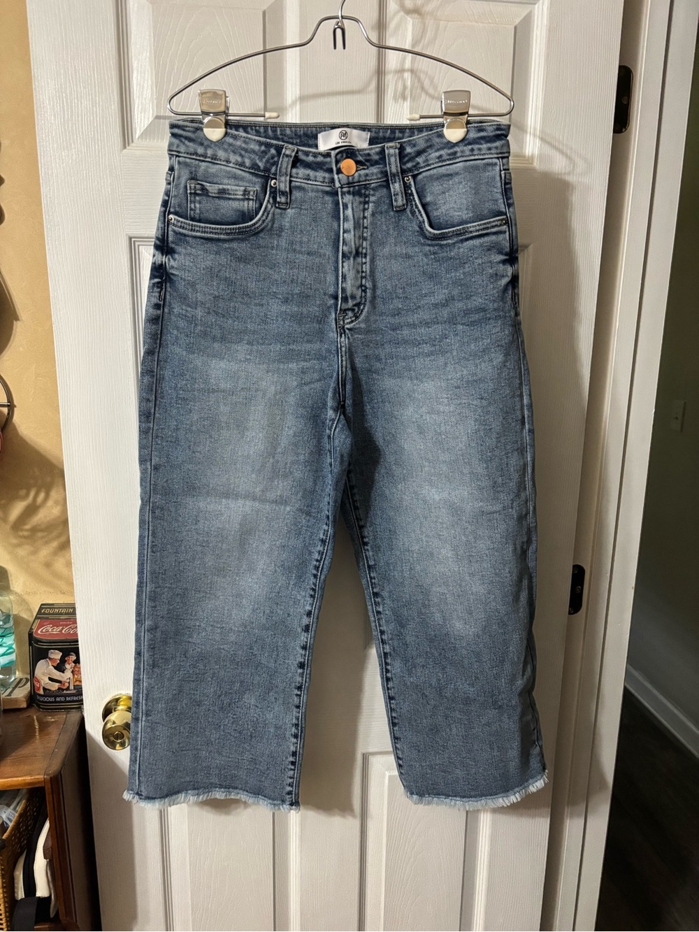 RFM Cropped High-Rise Tummy Control Jeans size 11/30